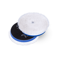 Zvizzer Thermo Microfiber 140/30/125мм Комплект 2шт. Полировальный микрофибровый круг на полутвёрдом Termo поролоне с липучкой.