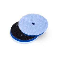 Zvizzer Thermo Hybrid 140/15/125мм Комплект 2 шт. Полировальный гибридный круг из натурального и искусственного меха на полутвёрдом Thermo поролоне с липучкой.