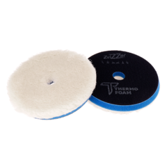 Zvizzer Thermo Wool 140/25/125мм Комплект 2 шт. Полировальный круг из натурального меха на полутвёрдом Termo поролоне с липучкой.