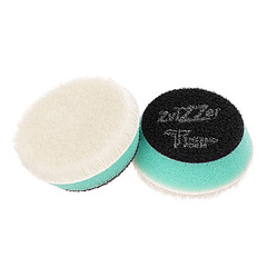 Thermo Wool Pad Ø 55/20/35 mm комплект 5 шт. Полировальный круг из натурального меха, зеленый